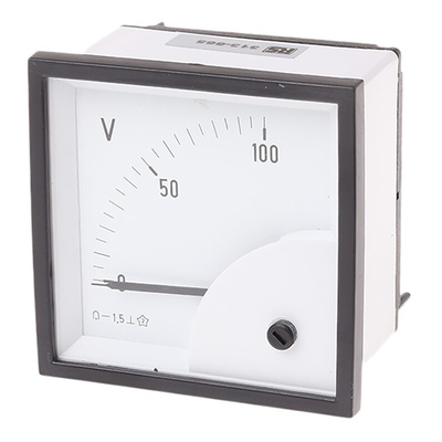 HOBUT Analogue Voltmeter DC, 68 x 68 mm