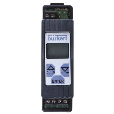 Burkert Digital DIN Rail Time Switch 24 V dc