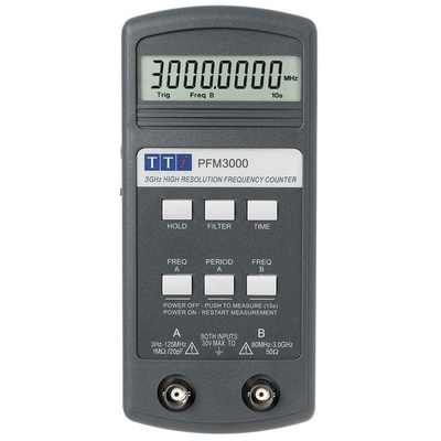 Aim-TTi PFM3000 Frequency Counter 3GHz UKAS Calibration