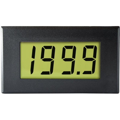 Lascar Digital Voltmeter DC, LCD Display 3.5-Digits ±1 %
