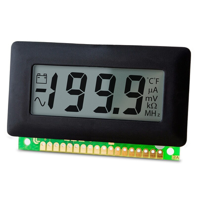 Lascar Digital Voltmeter DC, LCD Display 3.5-Digits 0.1 %