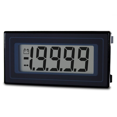 Lascar Digital Voltmeter DC, LCD Display 4.5-Digits ±1 %