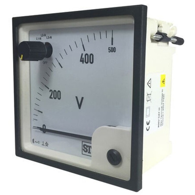 Sifam Tinsley SS94 Series Analogue Voltmeter AC, 92 x 92 mm