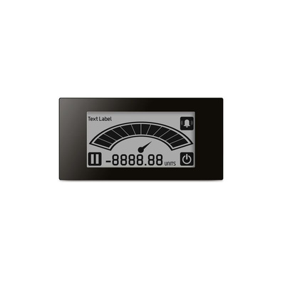 Lascar B Series Digital Voltmeter DC, E -paper Dot Matrix Display 6-Digits