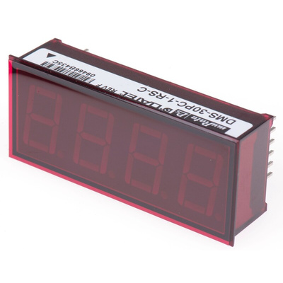 Murata Power Solutions Digital Voltmeter DC, LED Display 3.5-Digits ±2 %