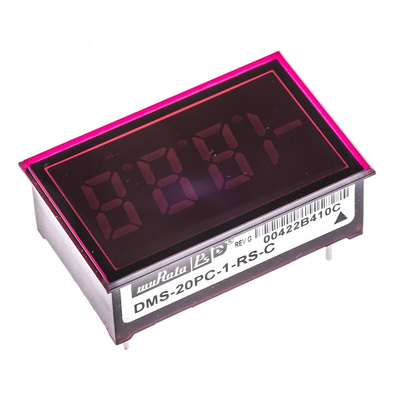 Murata Power Solutions Digital Voltmeter, LED Display 3.5-Digits