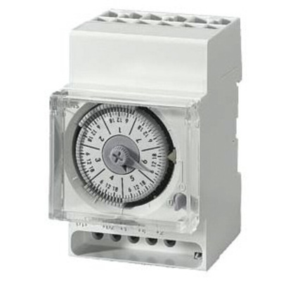 Siemens Analogue DIN Rail Time Switch 230 V, 1-Channel