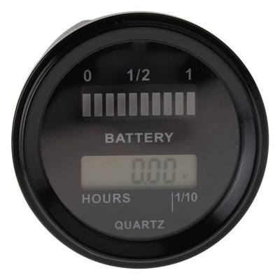 RS PRO Digital Voltmeter, LCD, LED Display ±0.5 %