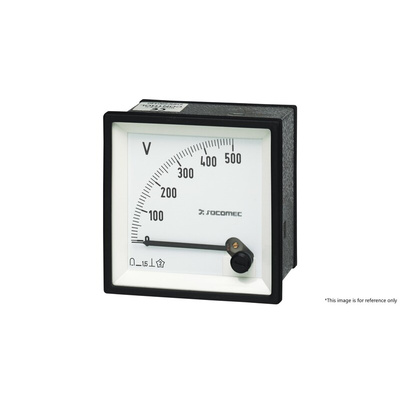 Socomec 192G Series Analogue Voltmeter DC, Analogue Display