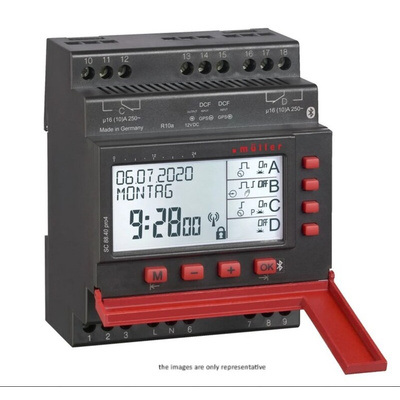 Muller Digital Time Switch 230 V ac, 2-Channel