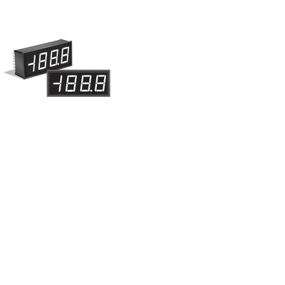 Murata DMS-30PC Series Digital Panel Voltmeter DC, LED Display 3.5-Digits