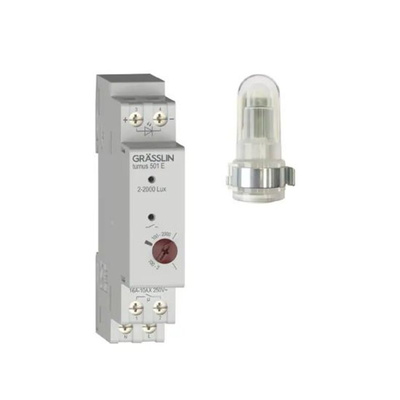 Grasslin Analogue DIN Rail Time Switch 230 V ac, 1-Channel