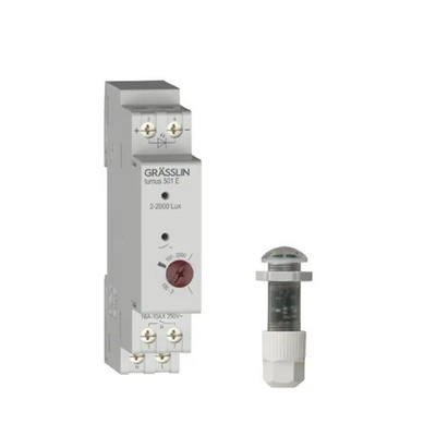 Grasslin Analogue DIN Rail Time Switch 230 V ac, 1-Channel