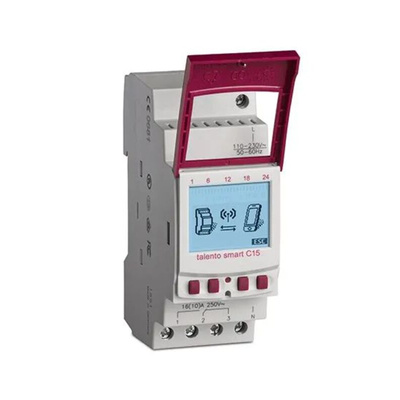 Grasslin Analogue DIN Rail Time Switch 12 → 24 V ac, 2-Channel