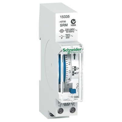 Schneider Electric Analogue Time Switch 230 V ac, 1-Channel