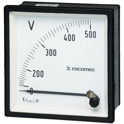 Socomec 192G Series Analogue Voltmeter AC