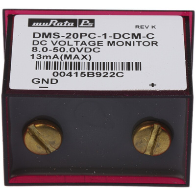 Murata Power Solutions Digital Voltmeter DC, LED Display 3.5-Digits ±0.01 %