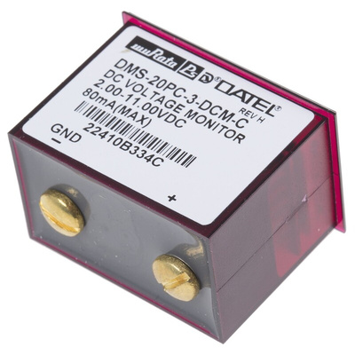 Murata Power Solutions Digital Voltmeter DC, LED Display 3.5-Digits ±0.01 %