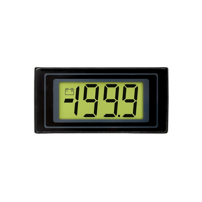 Lascar Digital Voltmeter DC, LCD Display 3.5-Digits ±1 %