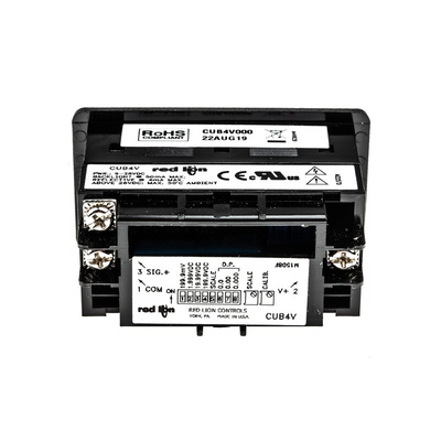 Red Lion Digital Voltmeter DC, LCD Display 3.5-Digits ±0.1 %