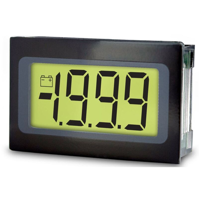 Lascar Digital Voltmeter DC, LCD Display 3.5-Digits ±1 %