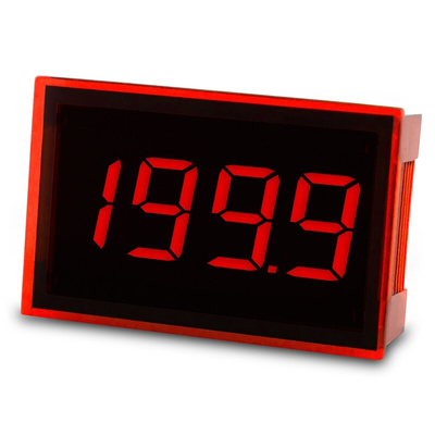 Lascar Digital Voltmeter DC, LED Display 3.5-Digits ±1 %