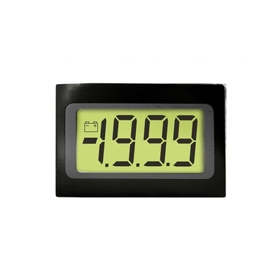 Lascar Digital Voltmeter DC, LCD Display 3.5-Digits ±1 %