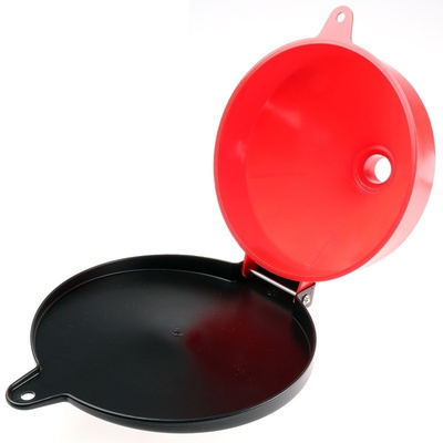 RS PRO 3.2L Plastic Safety Funnel, With 250mm Funnel Diameter