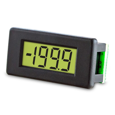 Lascar Digital Voltmeter DC, LCD Display 3.5-Digits ±1 %
