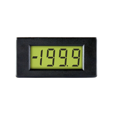Lascar Digital Voltmeter DC, LCD Display 3.5-Digits ±1 %