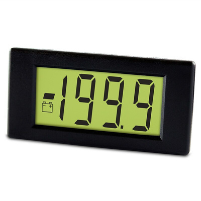 Lascar Digital Voltmeter DC, LCD Display 3.5-Digits ±1 %