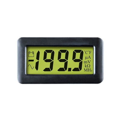 Lascar Digital Voltmeter DC, LCD Display 3.5-Digits ±1 %