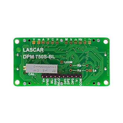 Lascar Digital Voltmeter DC, LCD Display 3.5-Digits ±1 %
