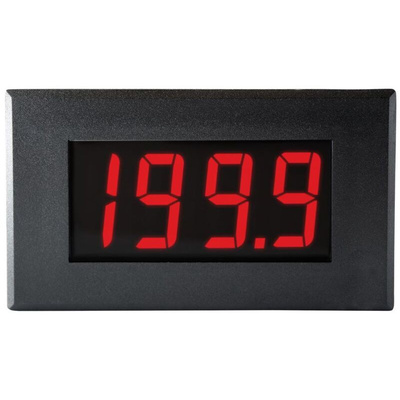 Lascar Digital Voltmeter DC, LED Display 3.5-Digits 0.1 %