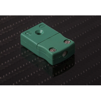 RS PRO In-Line Thermocouple Connector for Use with Type K Thermocouple, Miniature Size, IEC Standard