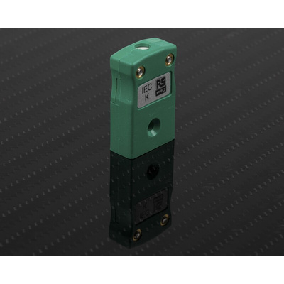 RS PRO In-Line Thermocouple Connector for Use with Type K Thermocouple, Miniature Size, IEC Standard