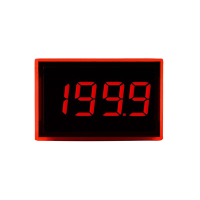 Lascar Digital Voltmeter DC, LED Display 3.5-Digits 0.1 %