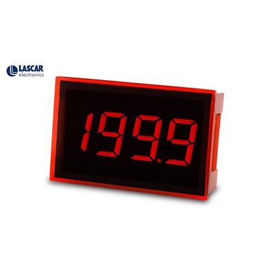 Lascar Digital Voltmeter DC, LED Display 3.5-Digits 0.1 %