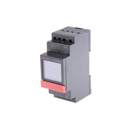 Muller Digital DIN Rail Time Switch 230 V ac, 1-Channel