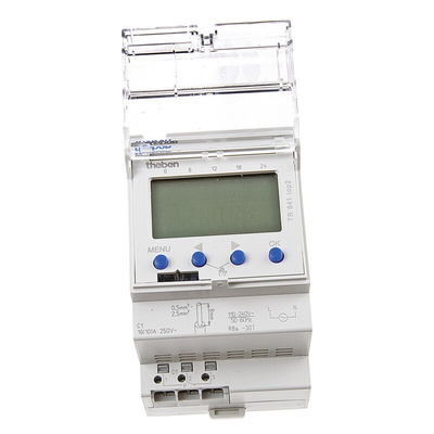 Theben Digital DIN Rail Time Switch 110 → 240 V ac, 1-Channel