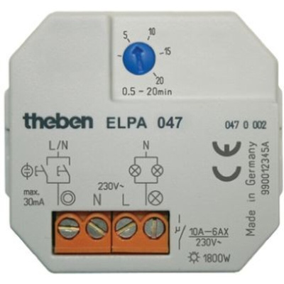 Theben Timer Light Switch 230 V ac, 1-Channel