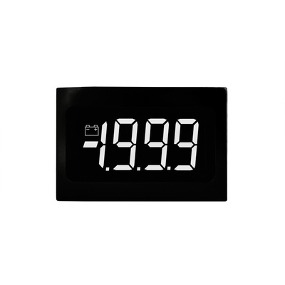 Lascar Digital Voltmeter DC, LCD Display 3.5-Digits ±0.1 %