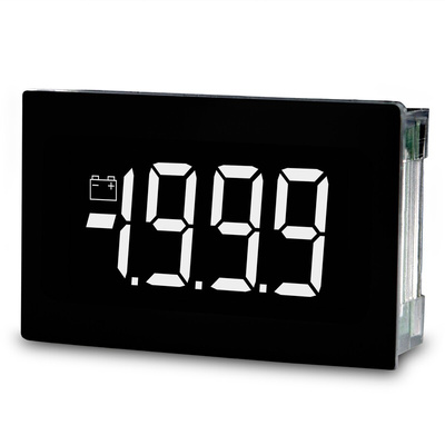 Lascar Digital Voltmeter DC, LCD Display 3.5-Digits ±0.1 %