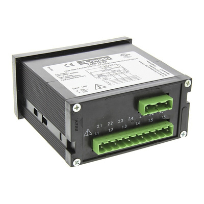 Lovato Digital Voltmeter AC, LED Display 4-Digits ±0.25 %