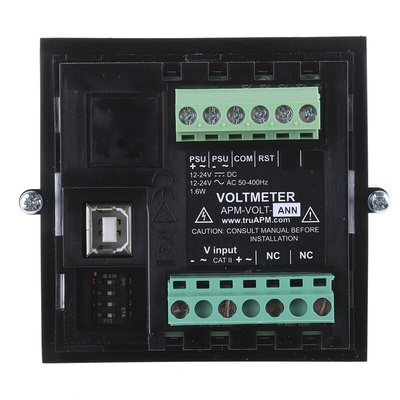 Trumeter Digital Voltmeter AC, DC, LCD Display 4-Digits 1 %