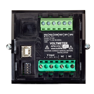 Trumeter Digital Voltmeter AC, DC, LCD Display 4-Digits 0.01