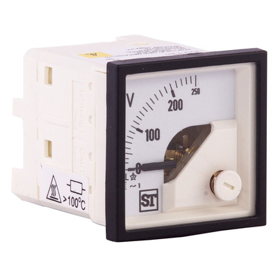 Sifam Tinsley Sigma Series Analogue Voltmeter AC, 45 x 45 mm