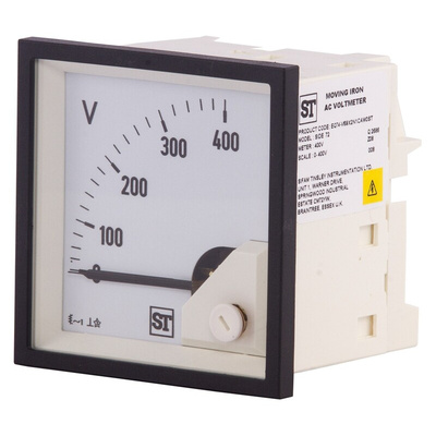 Sifam Tinsley Sigma Series Analogue Voltmeter AC, 68 x 68 mm