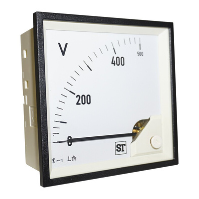 Sifam Tinsley Sigma Series Analogue Voltmeter AC, 92 x 92 mm