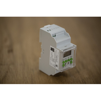 RS PRO DIN Rail Time Switch 110 → 240 V ac, 1-Channel